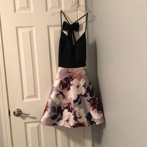 Floral Hoco Dress